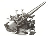 1/192 DKM 12.7 cm/45 (5") SK C/34 Guns x4 3d printed photographic reference