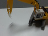 HO 1:87 excavator root Rhino attachment 3d printed 