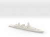 Sachsen-class frigate, 1/1250 3d printed 