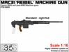 ETS16005 - MAC-31 'Reibel' machine gun (standard) 3d printed 