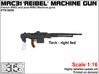 ETS16006 - MAC-31 'Reibel' machine gun (tank) 3d printed 