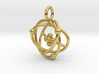 Atomic Model Pendant - Science Jewelry 3d printed 