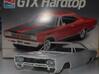 1/25 1968 Plymouth Satellite Grill 3d printed painted sample shows GTX version