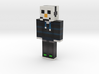 snowman porous | Minecraft toy 3d printed 