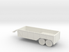 1/72 Scale 6x6 Jeep Open Cargo Trailer 3d printed 
