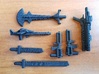 3mm Movie Transformer Weapons 3d printed 