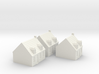 1/350 Town Houses 2 3d printed 