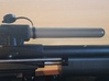 LOW PROFILE STOCK CLASS PAINTBALL ADAPTER 3d printed Mounted onto Pump Gun