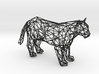 Panther wireframe 3d printed 
