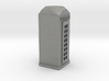 O Scale Telephone Booth 3d printed This is a render not a picture