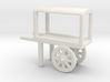 hand cart covered  3d printed 