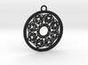 Ornamental pendant no.2 3d printed 
