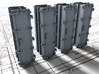 1/200 Royal Navy 4.7" Ready Use Lockers (Tall) x4 3d printed 1/200 Royal Navy 4.7" Ready Use Lockers (Tall) x4