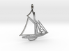 Sailboat pendant 3d printed 
