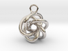 5-Knot Earring 20mm wide 3d printed 