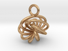 7-Knot Earring 10mm wide 3d printed 