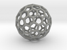 Goldberg polyhedron GP(2, 1) 3d printed 
