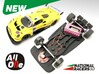 3D Chassis - Avant Slot Lotus Elise (Aw-AiO) 3d printed Chassis compatible with Avant Slot model (slot car and other parts not included)