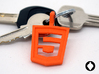 HTML 5 Keychain 3d printed 