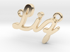 Custom Name Pendant "Liz" 3d printed 