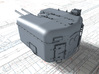 1/96 4.5"/45 (11.4 cm) QF MKVI Guns x3 3d printed 3d render showing product detail