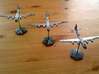 1/400 B29 Superfortress 3d printed Models as seen from tabletop game distance.