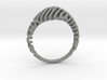 Ring  Reaction Diffusion  Size 54 3d printed 