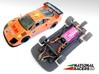 3D Chassis - FLY Ferrari F40 (Combo) 3d printed Chassis compatible with Fly model (slot car and other parts not included)