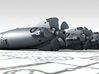 1/128 Royal Navy 21" MKVIII Torpedos x4 3d printed 3D Render showing product detail