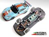 3D Chassis - Ninco Porsche 997 GT3 CUP (Combo) 3d printed Chassis compatible with NINCO model (slot car and other parts not included)