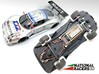3D Chassis - NINCO Mercedes CLK GTR (Combo) 3d printed Chassis compatible with NINCO model (slot car and other parts not included)