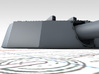 1/200 HMS Colossus Class 1916 12" MKXI Guns x5 3d printed 3D render showing Turret Detail