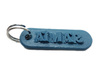 AIMAR Personalized keychain embossed letters 3d printed 