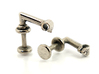 1A Bicycle Stem Cufflink 3d printed Stainless Steel