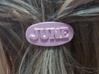 JUNE Personalized Oval Hair Barrete 40-50 3d printed 