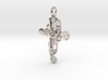 Steampunk Cross Pendant - Christian Jewelry 3d printed 