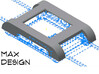 Pebble Watch Cover Max Design 3d printed Note: The Max Design covers the charging port.