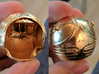 Golden Magical Ball Ring Box (Front half) 3d printed 