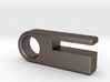 Steel Material Sample Keychain 3d printed 