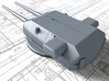 1/350 DKM Bismarck 38cm (14.96") SK C/34 Guns 3d printed 3D render showing Bruno/Caesar Turret detail