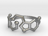 Dopamine + Serotonin Molecule Ring 3d printed 