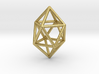 0764 J17 Gyroelongated Square Dipyramid (a=1cm) #1 3d printed 
