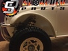 Sand Scorcher Wheel Arches / Inner Fenders set 3d printed 