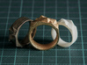 Triangulated Ring - 17mm 3d printed 