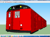 ho scale r27/r30 subway car new york city (single) 3d printed front