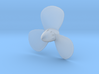 Titanic 3-bladed Centre Propeller - Scale 1:144 3d printed 