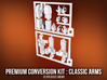 Premium Conversion Kit : Classic Arms 3d printed 
