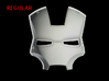 Iron Man Helmet Face Shield (Regular) Part 2 of 3 3d printed CG Render (Interior)