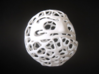 Voronoi Daruma Doll 3d printed 