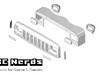 RCN213 Light lenses for Injora Jeep Cherokee grill 3d printed 